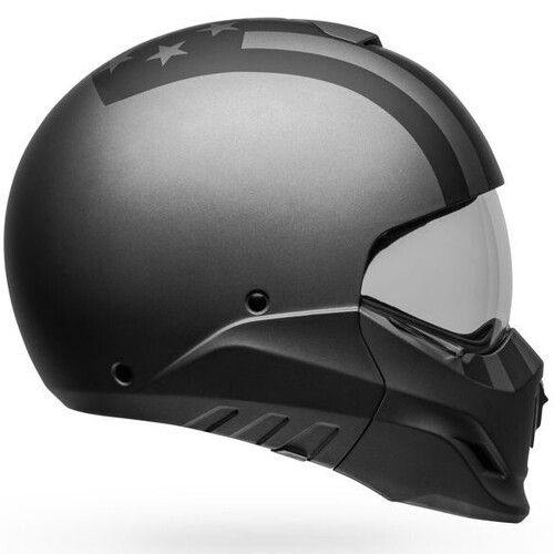 Bell Broozer Helmet - Free Ride Matte Grey/Black