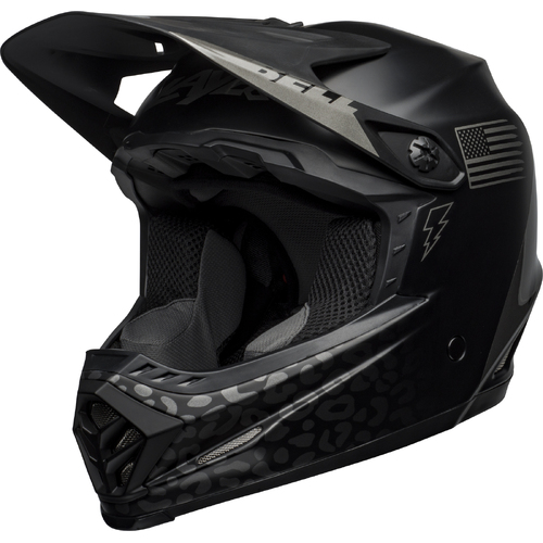 Bell 2021 Moto-9 Mips Slayco Youth Helmet - Matte Black/Grey S/M