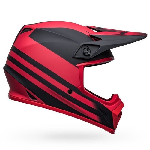 BELL MX-9 MIPS DISRUPT MATT BLK/RED