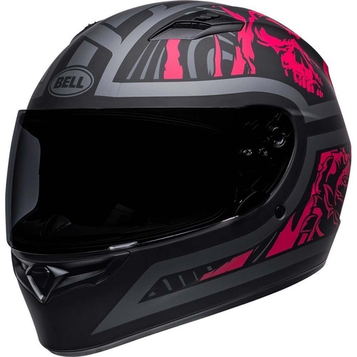 ##BELL QUALIFIER REBEL MATT BLK/PNK (MD)