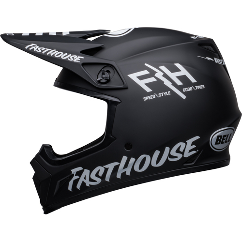 Bell MX-9 Mips Fasthouse Prospect Helmet - Black/White