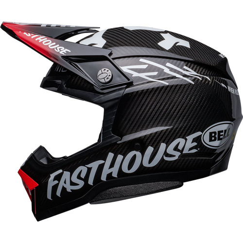 Bell Moto-10 SPHR Fasthouse Privateer - Black/Red