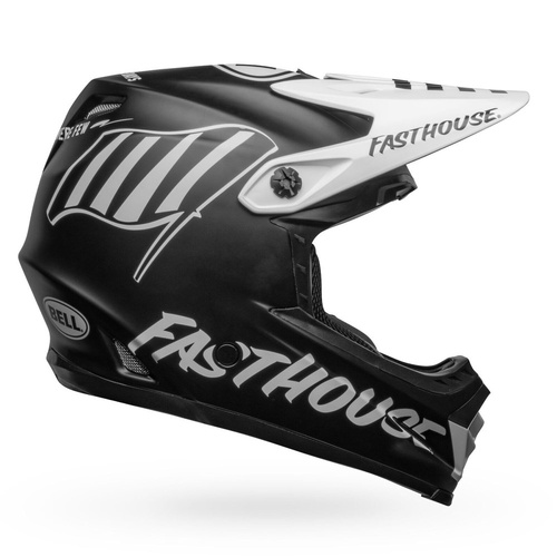 BELL MOTO-9 MIPS YTH FASTHOUSE FLYING COLOUR M.BLK/WHT (S/M) #