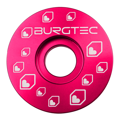 Burgtec Stem Top Cap - Toxic Barbie Pink