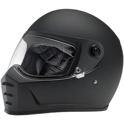 Biltwell Lane Splitter Helmet - Matte Black