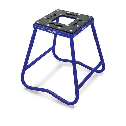 Matrix C1 Steel Motorcycle Stand - Blue 