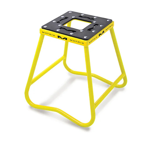 Matrix C1 Steel Motorcycle Stand - Yellow 