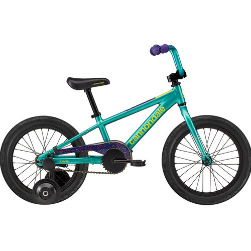 Cannondale 2022 16F Kids Trail Bike - Turquoise