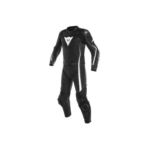 Dainese Assen 2 Piece Suit - Black/White - 54