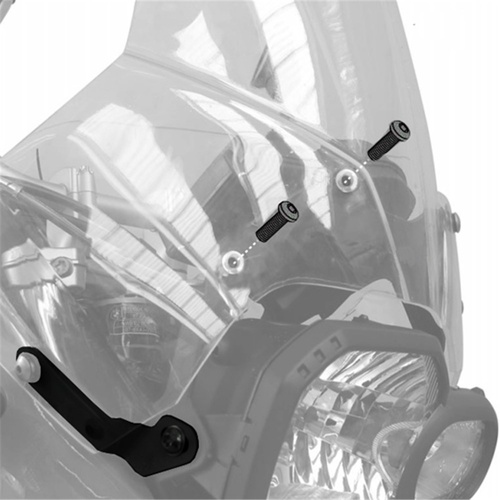GIVI SPECIFIC WINDSCREEN FITTING KIT - BMW F650GS/F800GS 08-17 (NEEDS SCREEN 333DT)