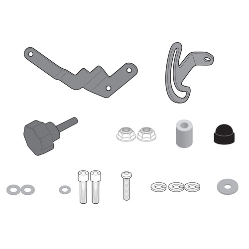 GIVI SPECIFIC WINDSCREEN FITTING KIT - BMW R1250GS 19- [ONC01] #