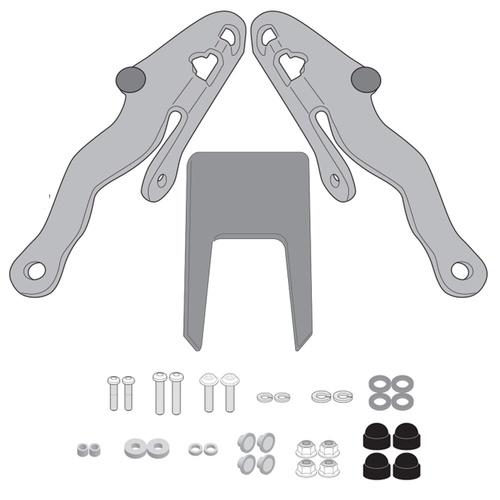 GIVI SPECIFIC WINDSCREEN KIT - KTM 890 SMT 23- (NEEDS SCREEN D7716S/D7716ST/AF7716)