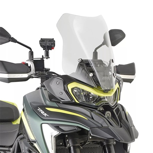 GIVI WINDSCREEN TRANSPARENT - BENELLI TRK702/702X 23-