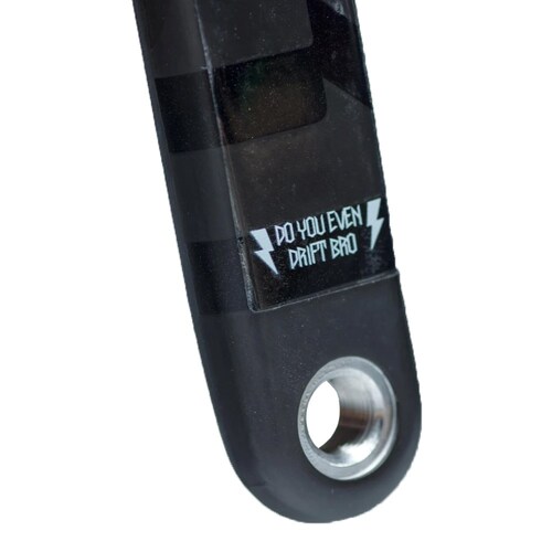DyedBro Crank Arm Protection Wrap 170mm - Clear