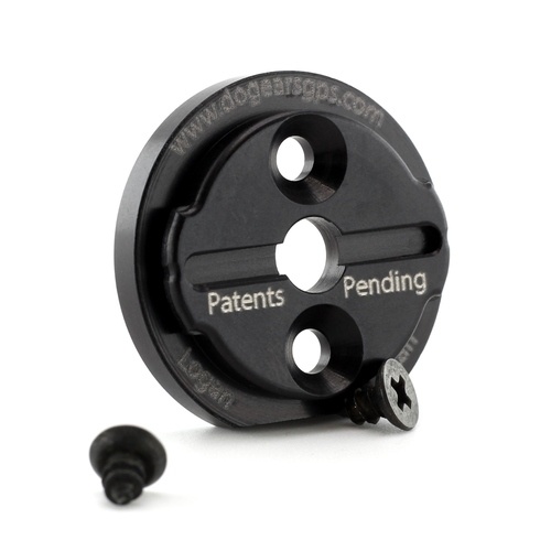 Dog Ears Replacement Plate Kit Black for Garmin QR Mount