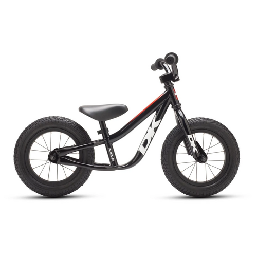 DK Nano 12' Balance Bike - Black / Red