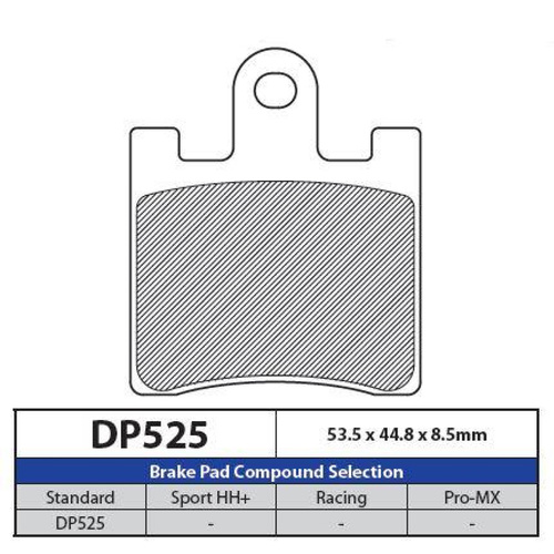 DP525 SINTERED BRAKE PADS