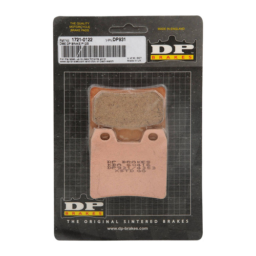 DP931 SINTERED BRAKE PADS (FA348|FDB2150)