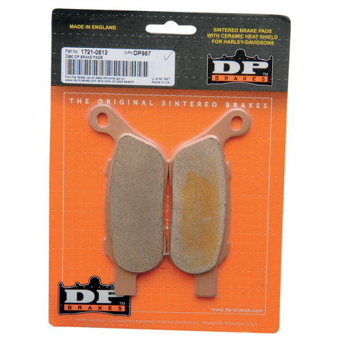 DP987 HD SINTERED BRAKE PADS (FA458|FDB2251)