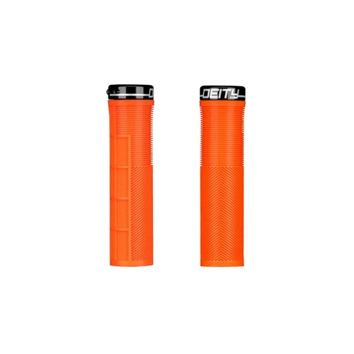 Deity Knucleduster Lock On Grips - Orange
