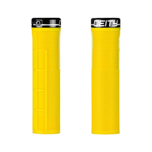 Deity Knuckleduster Grips - Yellow 