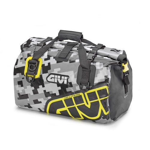 GIVI TAIL/ROLL BAG WPROOF GREY/YEL 40L