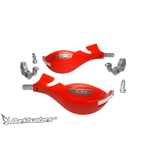 Barkbusters EGO 2 Handguards - Two Point Mount (Tapered) - Red