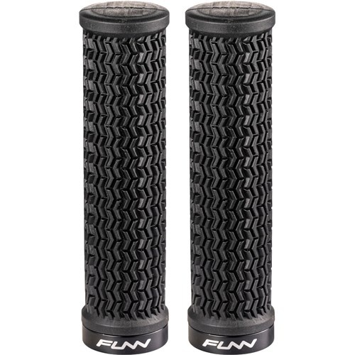 Funn Triple Fin 130mm Lock On Holeshot Grips - 31mm Outer Diameter - Various Colours