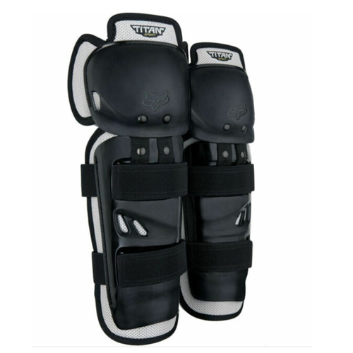 Youth Titan Race Knee Guard Black OS