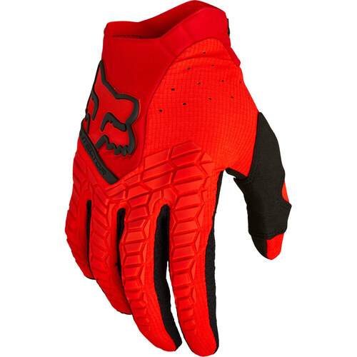 Fox Pawtector Gloves - Flo Red