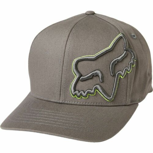 Fox Episcope FlexFit Hat - Grey/Yellow