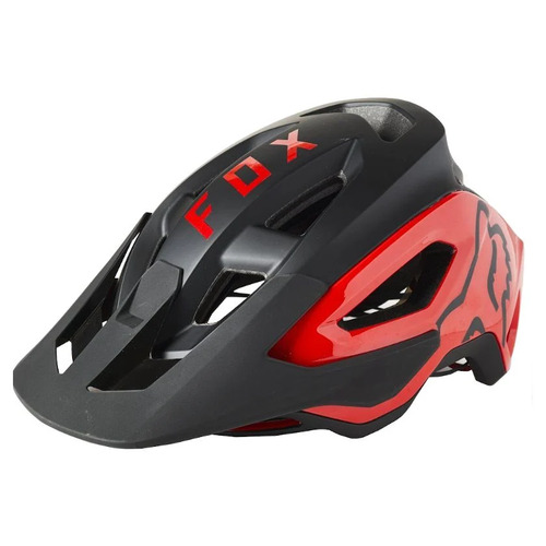 Fox Speedframe Pro Helmet - Black/Red