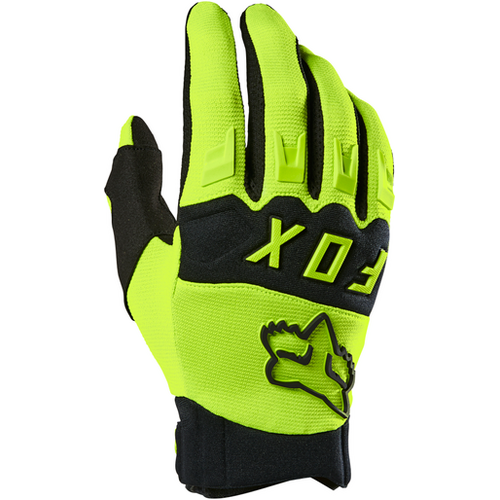 Fox Dirtpaw Gloves - Flo Yellow