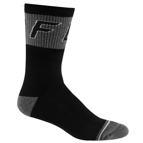 Fox Winter Wool Socks Size L/XL - Black