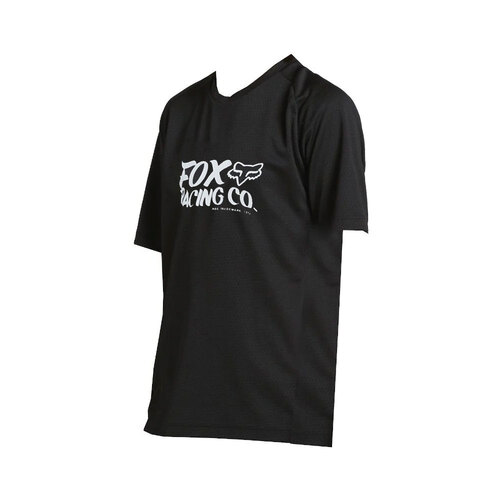 Fox 2022 Defend Short Sleeve Youth Jersey - Black