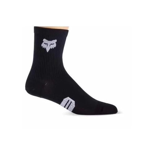 Fox 6" Ranger Socks Size L/XL - Black