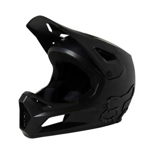 Fox Rampage Full Face Youth Helmet - Black/Black