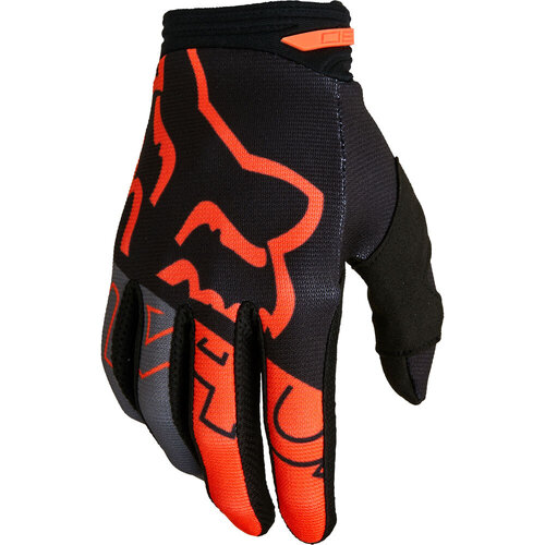 Fox 2022 180 Skew Gloves - Black/Orange
