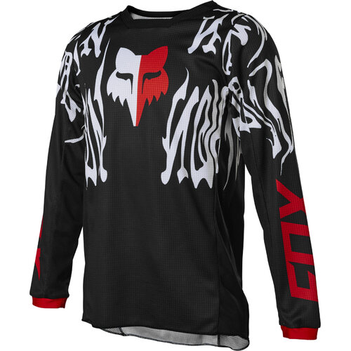 Fox 2022 Youth 180 Peril Jersey - Black/Red