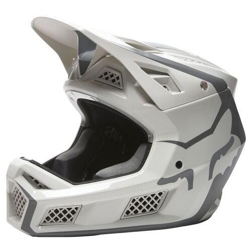 Fox Rampage Pro Carbon Niteeyez MIPS Full Face Helmet - Light Grey - L