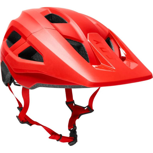 Fox Youth Mainframe Helmet Fluro Red One Size