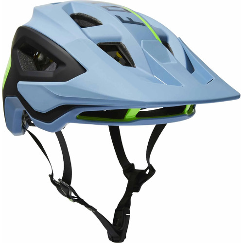 Fox SpeedFrame Pro Blocked-AS Helmet - Dusty Blue