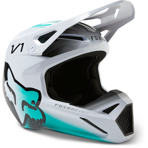 Fox 2023 V1 TOXSYK Helmet - White