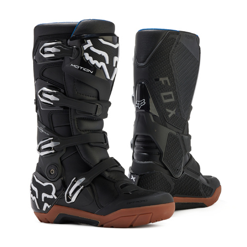 Fox Motion X Boot - Black/Gum - Size 11