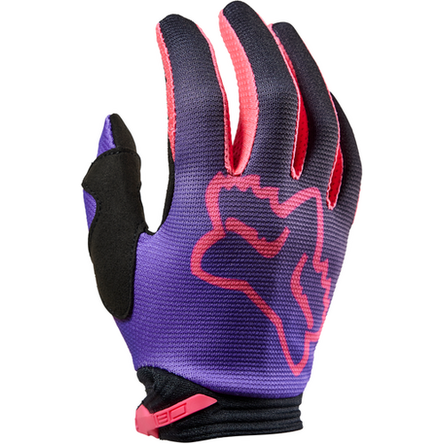 Fox 2023 Youth Girls 180 Toxsyk Gloves - Black/Pink