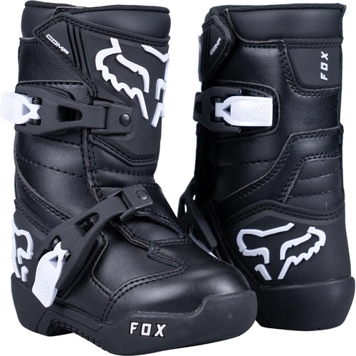 Fox 2026 Comp PeeWee Boots - Black