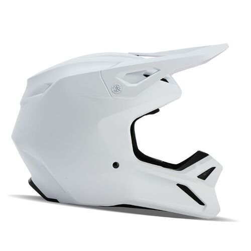 Fox 2024 V1 Solid Helmet - Matte White 