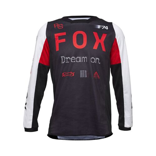 Fox 2025 180 Race Spec Youth Jersey - Flo Red
