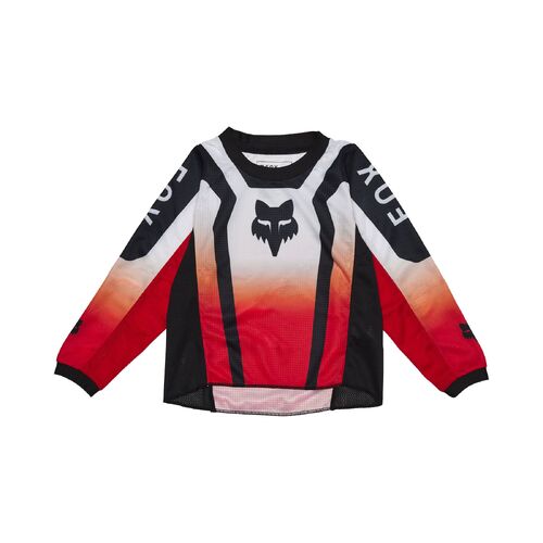 Fox 2025 180 Lean Kids Jersey - Flo Red