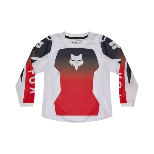 Fox 2026 Kids 180 Shield MX Jersey - Fluro Red